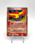 Moltres Ex 115/112 Ex RossoFuoco E VerdeFoglia rara holo italiano poor