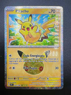 Pokemon Pikachu 30C 037/128 15/30 30° Anniversario Near Mint Italiano Holo