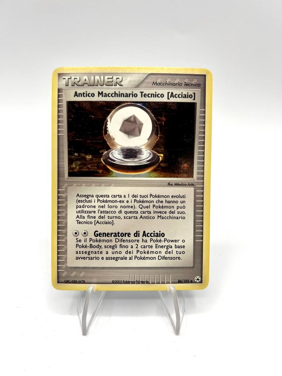 Carta pokemon Antico Macchinario Tecnico Holo 84/101 Ex Leggende Nascoste Good