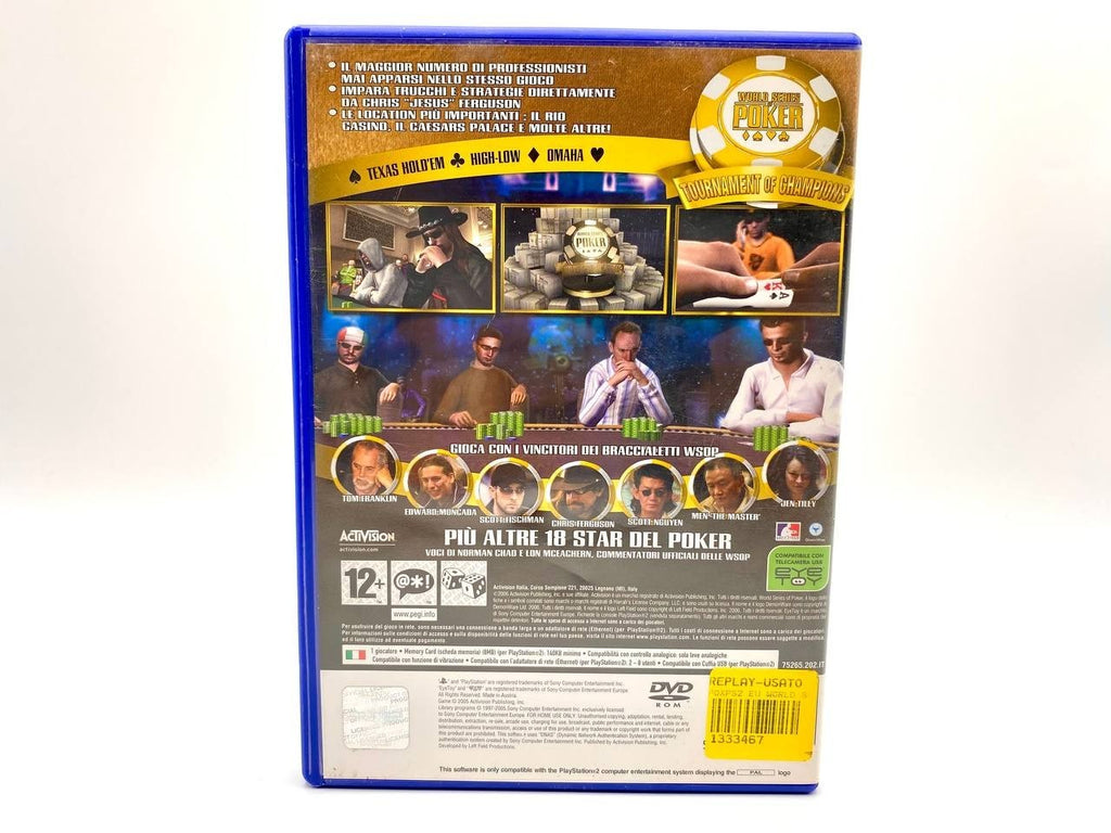 Gioco World Series Of Poker 2007 Edition Ps2 Pal Ita Usato Funzionante Completo