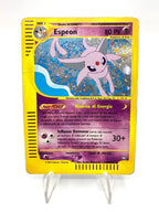 Carta Pokemon Espeon H9/H32 set Aquapolis Italiano Holo Poor Vintage