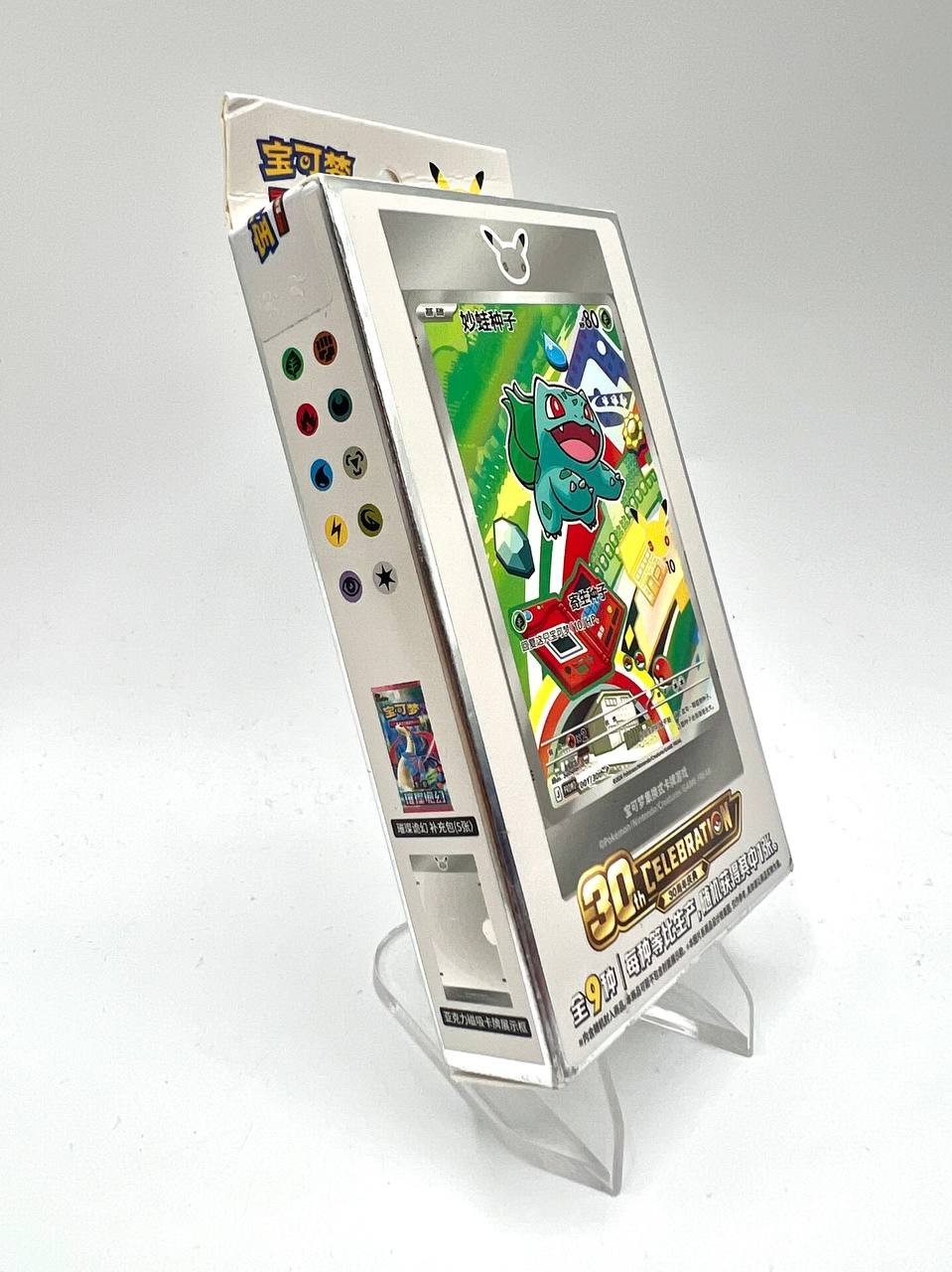 Pokemon 30th Celebration Original Partner Vol.1 Gift Box Display Card Box Sealed