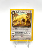 Carta Pokemon set Team Rocket Dark Persian 42/82 Vintage played No holo Italiano
