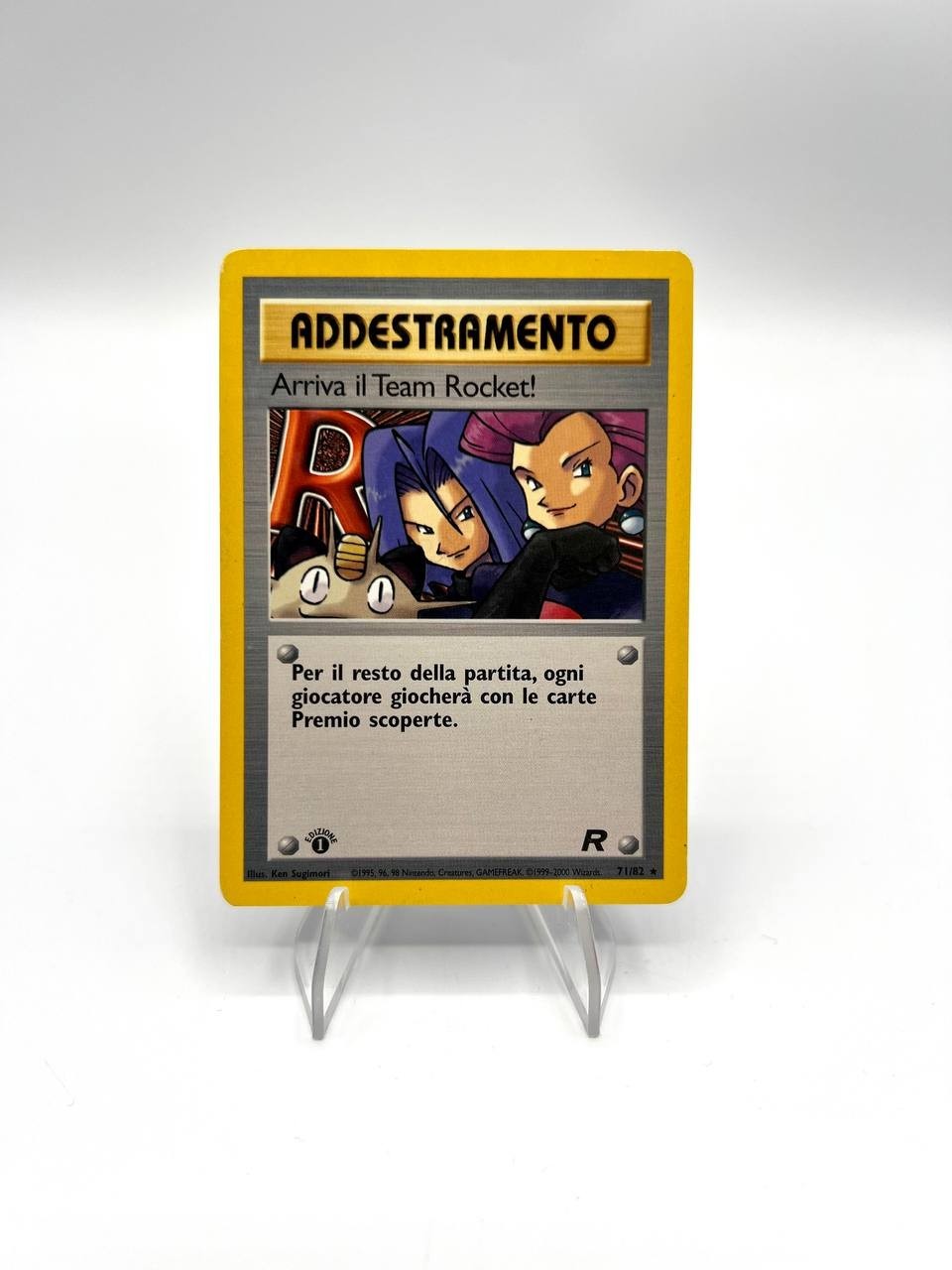 Carta pokemon Arriva il Team Rocket! 71/82 set Team rocket Italiano Good 1a ED