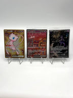 Trio carte Pokémon 151 Ultra Premium Collection Promo Sealed Near mint ITA ENG