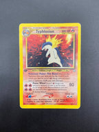 Carta pokemon TYPHLOSION HOLO Inglese NEO GENESIS 18/111 Poor 1a edizione