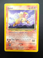 Carta Pokemon Entei 17/64 set Neo Revelation Poor Inglese Vintage No holo
