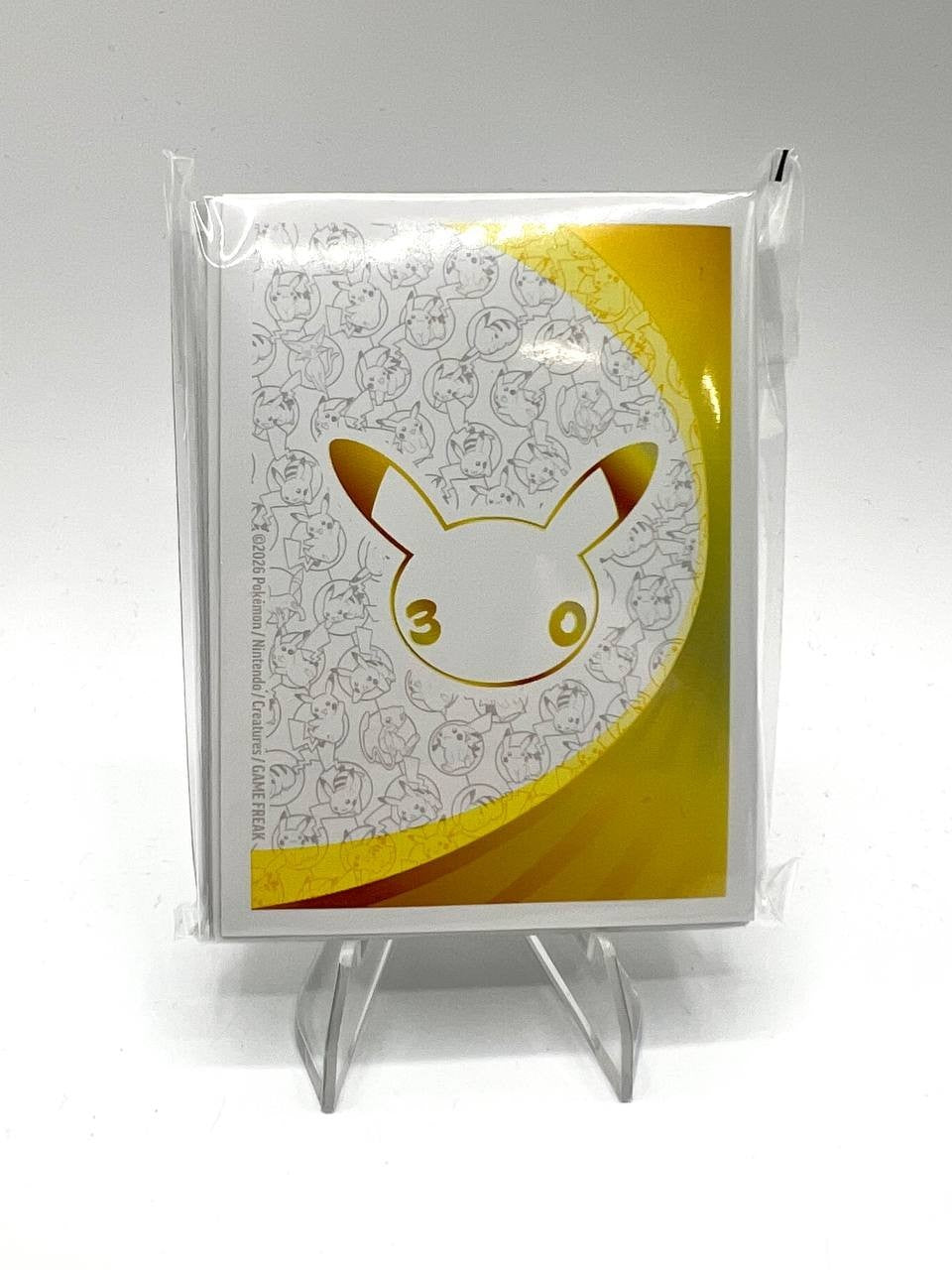 Confezione 65 Sleeves Protettive Pokemon tcg ETB 30° anniversario Sealed