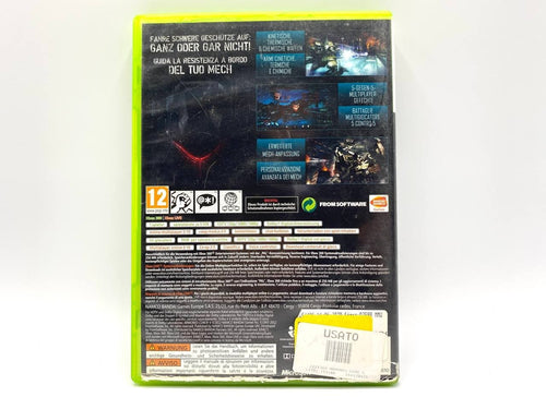 Armored Core V Microsoft Xbox 360 Bandai Completo funzionante Italiano