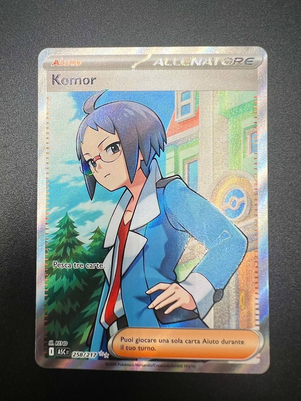 Pokemon KOMOR ASC 258/217 Ascesa Eroica ITALIANO NEAR MINT CARTA ITA NM IT