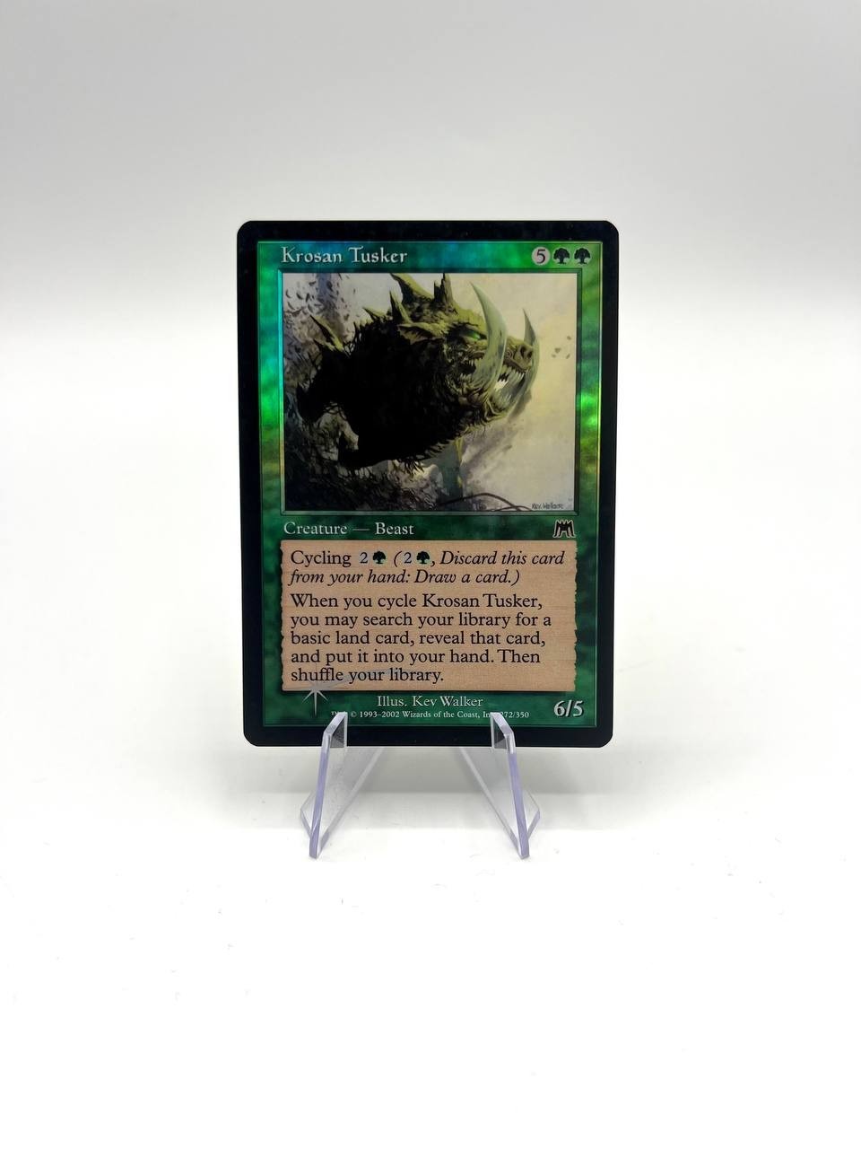 Carta MTG Krosan Tusker 272/350 The List foil Magic The Gathering Near Mint