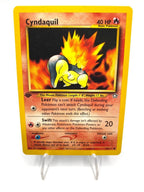 Carta Pokemon Cyndaquil set Neo Genesis 56/111 1a Edizione Near mint Inglese