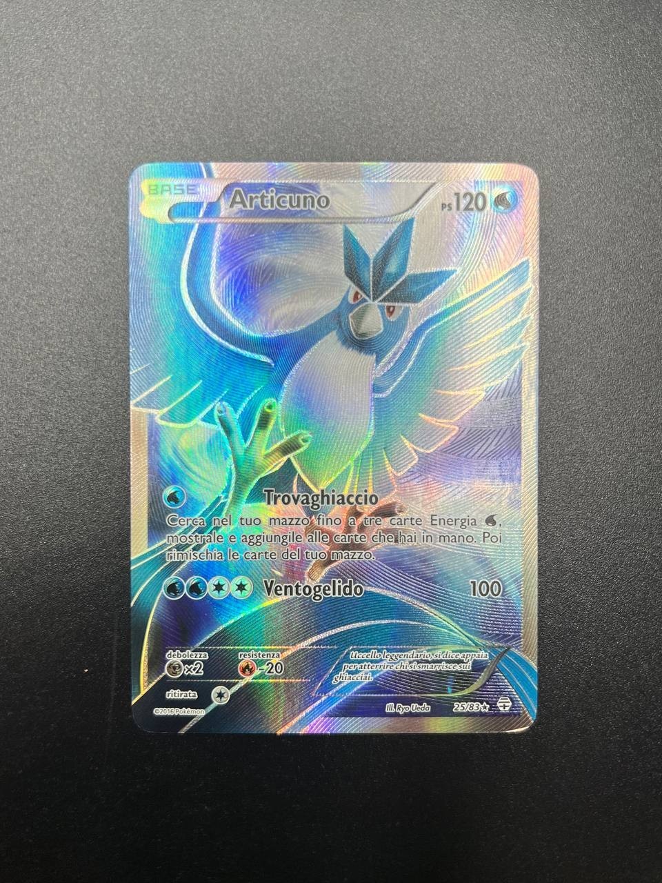 Carte Pokémon - Articuno 25/83 Holo Olografico ITA Full art Generazioni good