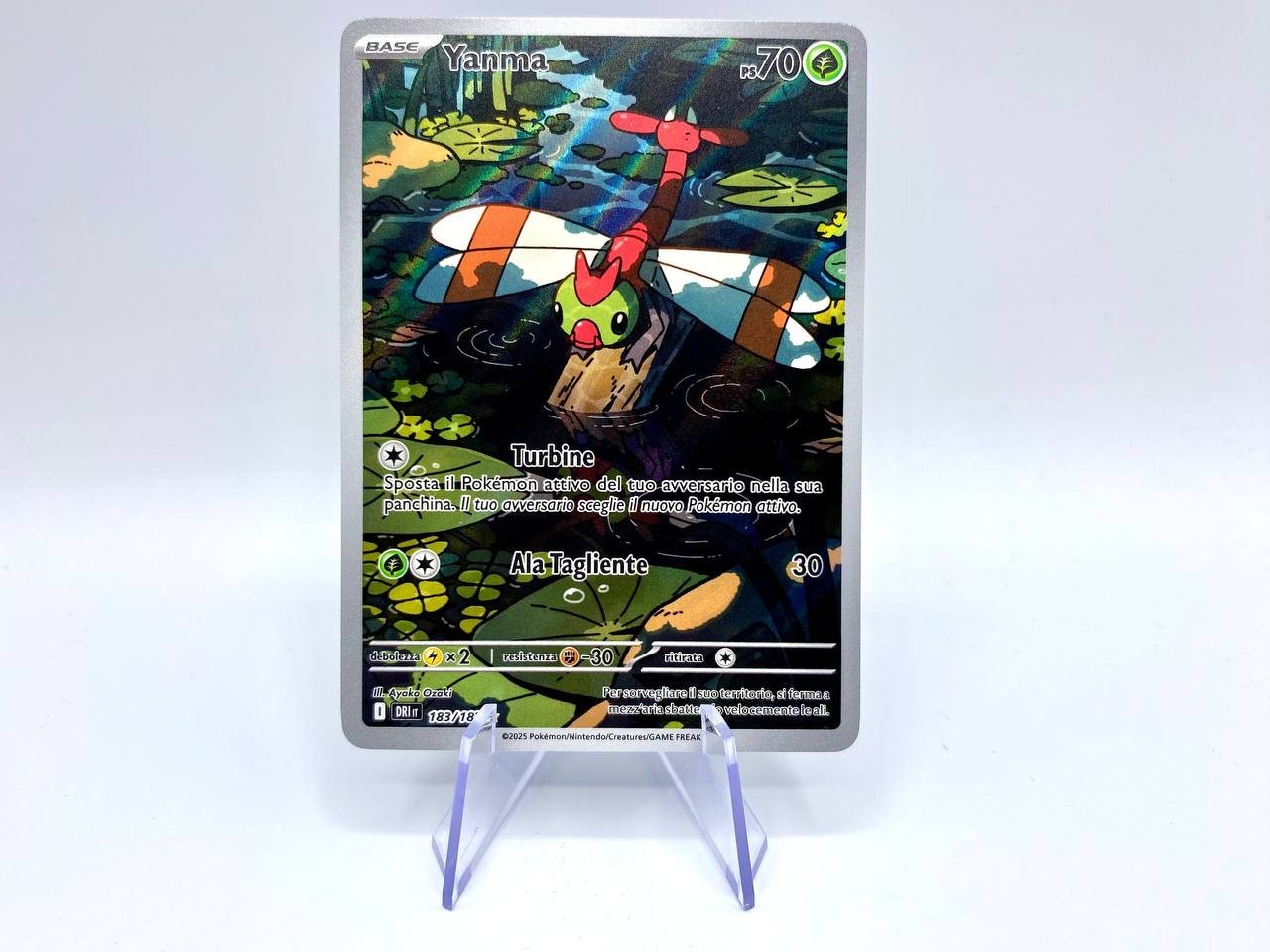 Carta Yanma Dri 183 Rivali Predestinati Pokemon ITA Ar Near Mint