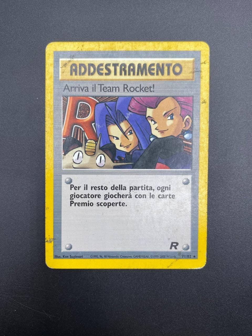 Carta pokemon Arriva il Team Rocket! 71/82 set Team rocket Italiano Poor Vintage