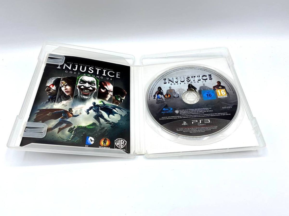 Injustice: Gods Among Us Sony PlayStation PS3 2013 Completo Funzionante Italiano