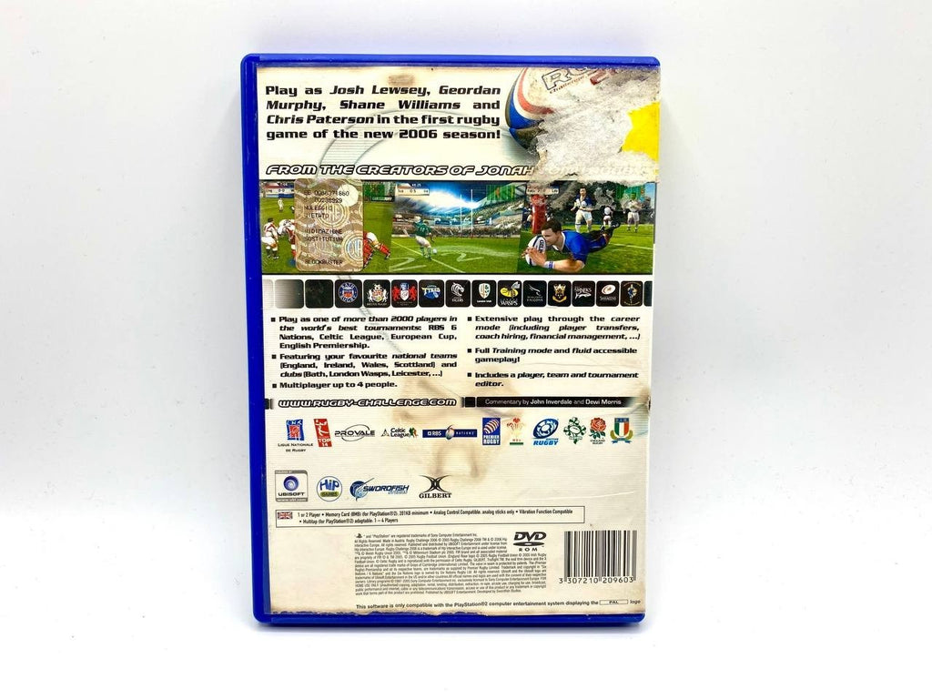 Rugby challenge 2006 playstation 2 ps2 Inglese Funzionante Buono stato