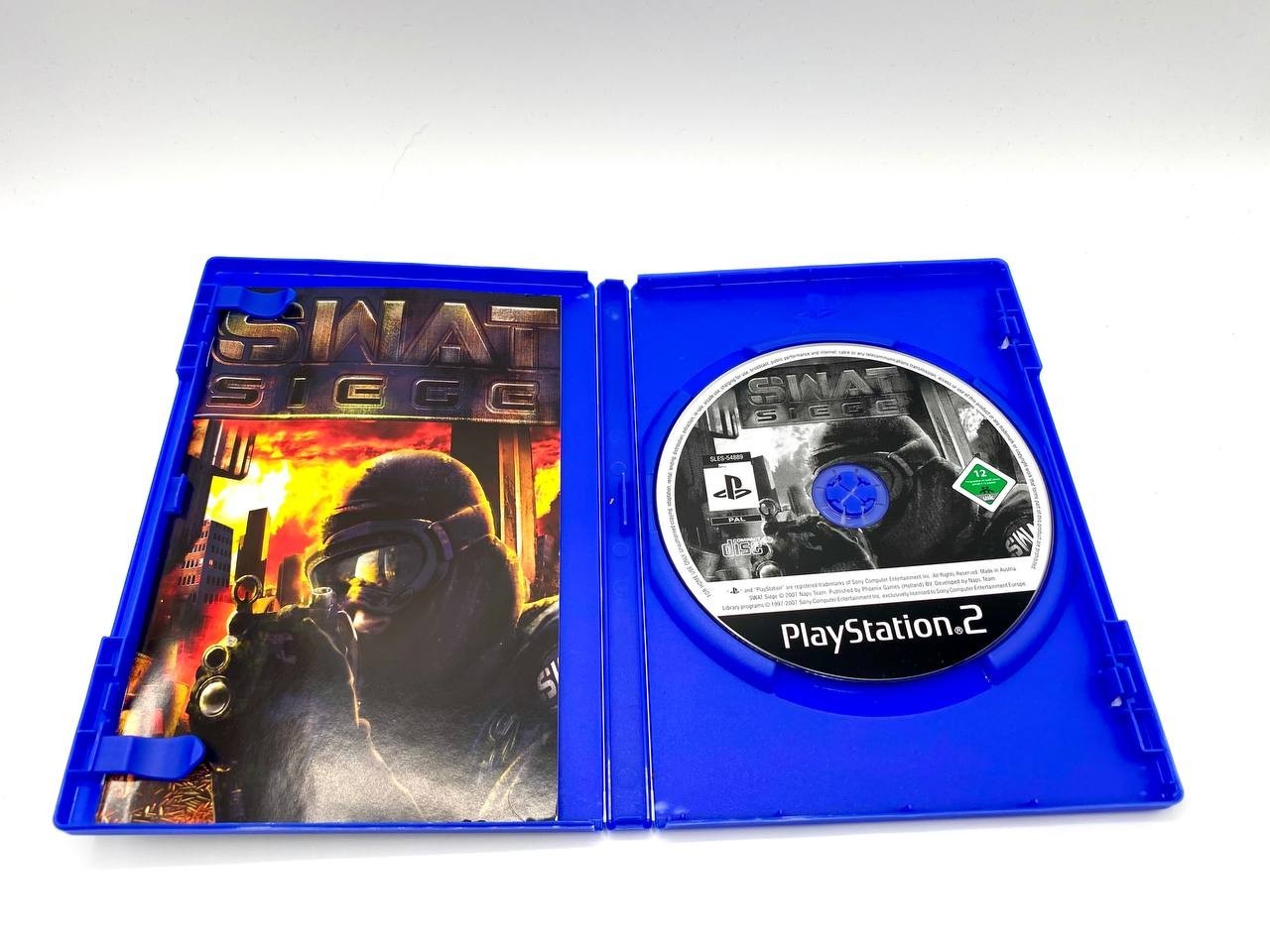VideoGioco SWAT Siege Sony PS2 PlayStation 2 Funzionante Completo Italiano