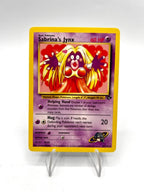 Carta pokemon Sabrina's Jynx 57/132 set Gym Challenge Excellent Vintage Inglese