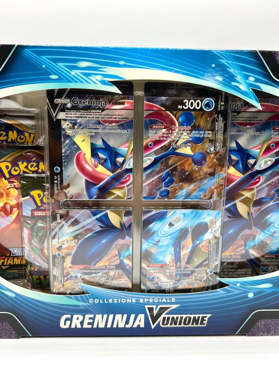Pokemon Greninja V unione Collezione speciale Italiano Sealed