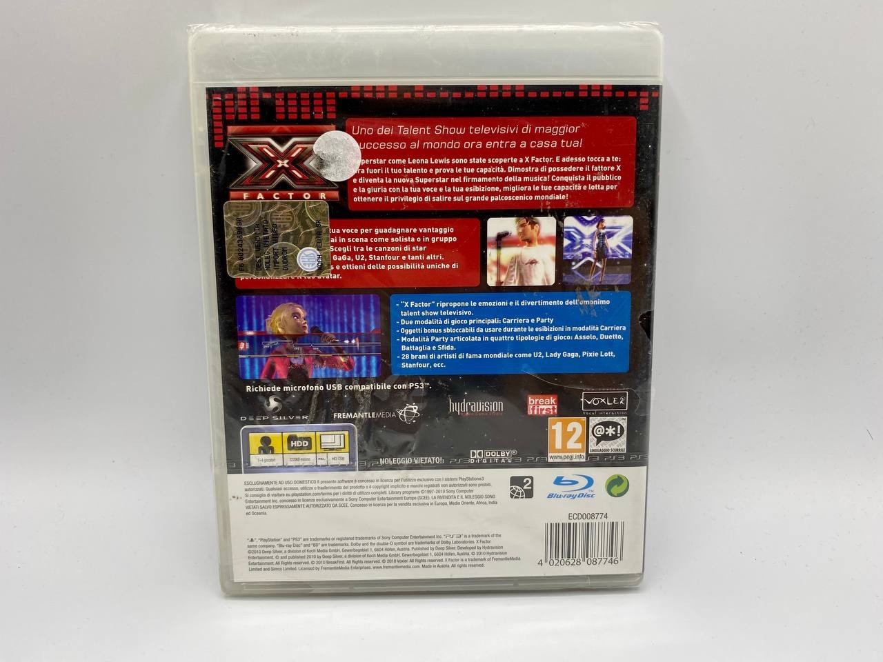 Videogioco X factor ps3 Playstation Italiano Completo Sealed nuovo deep silver