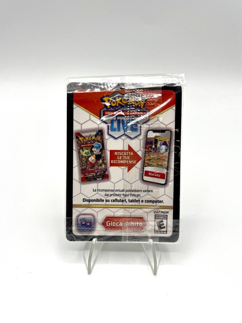 Carta pokemon Sprigatito ex 087 SVP Scarlatto e violetto Promo Sealed Italiano