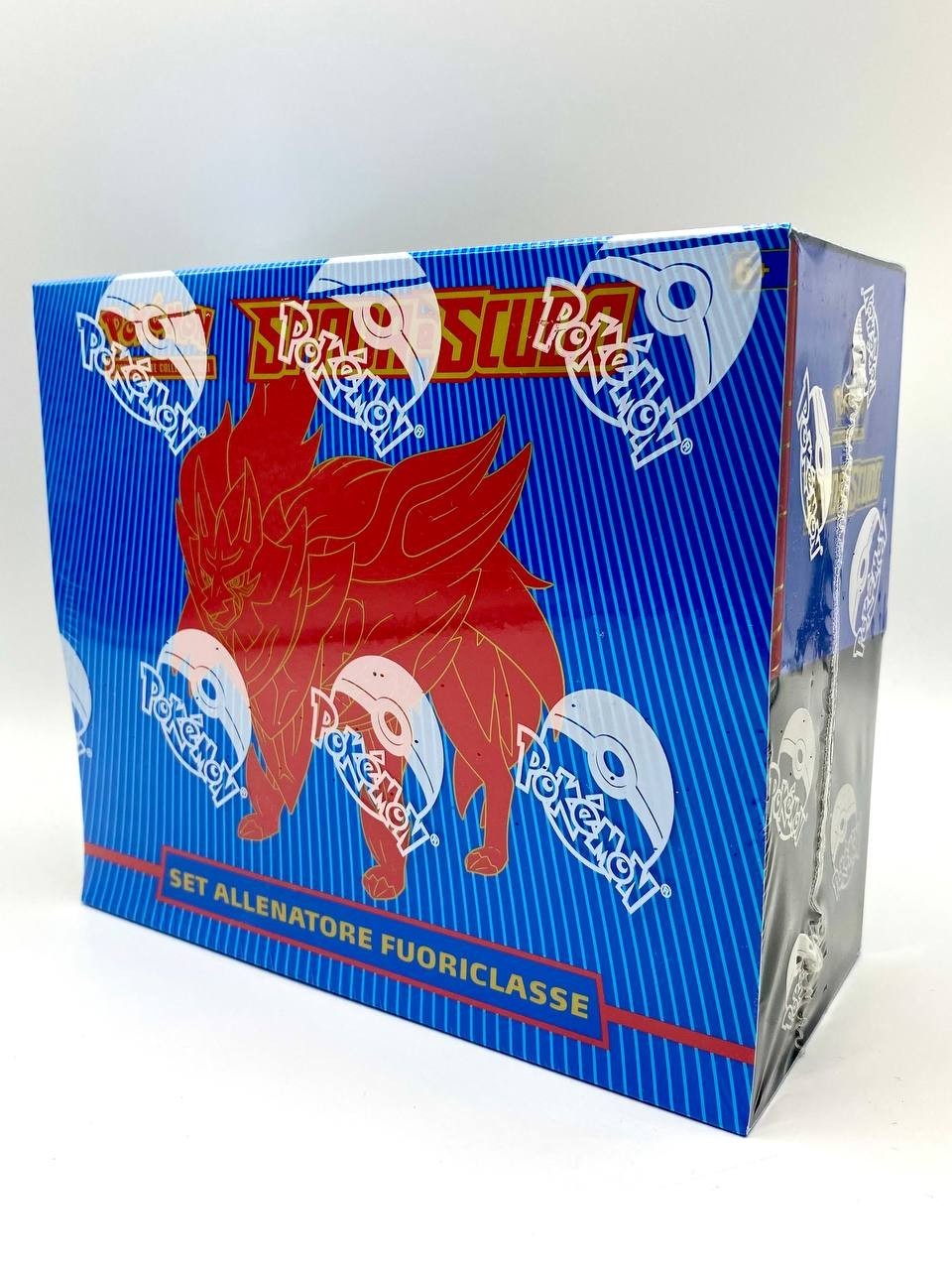 Pokemon ETB Set allenatore fuoriclasse SPADA E SCUDO Sealed Sigillato Zamazenta