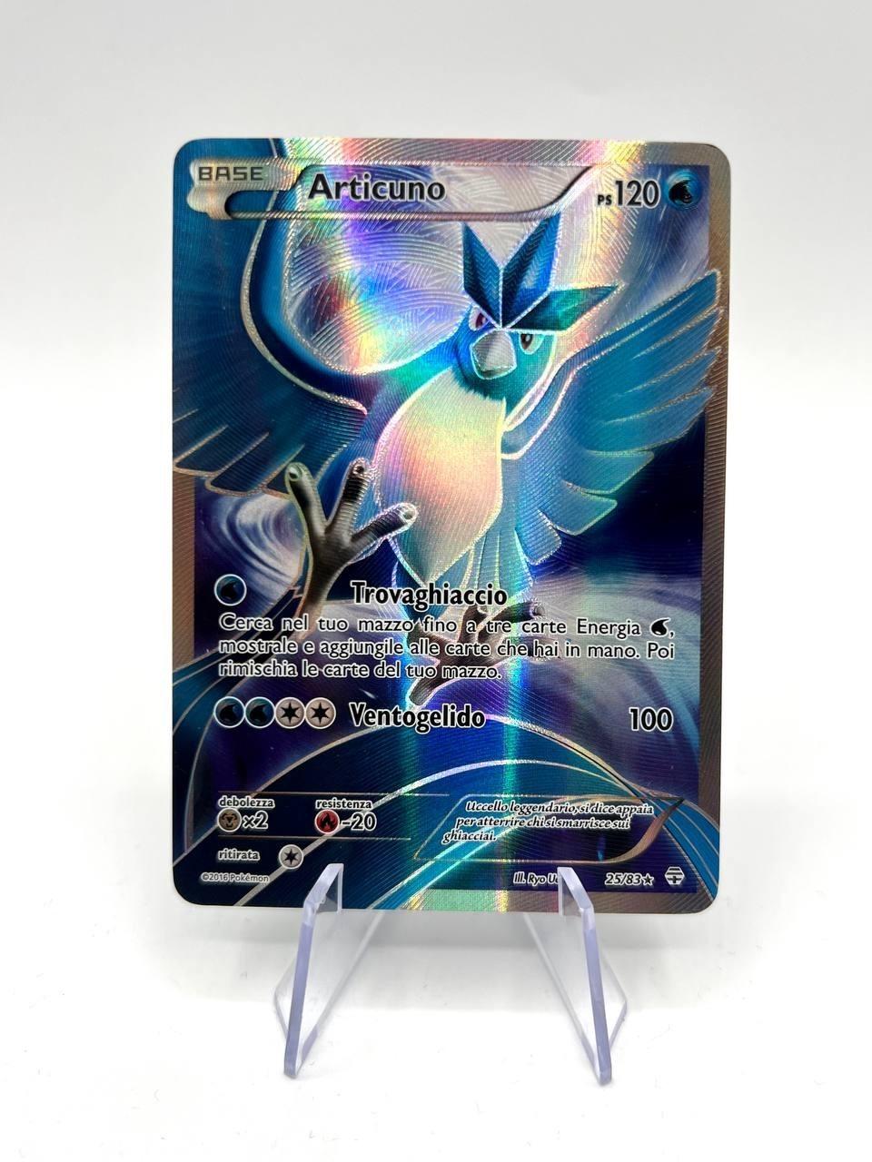 Carte Pokémon - Articuno 25/83 Holo Olografico ITA Full art Generazioni good