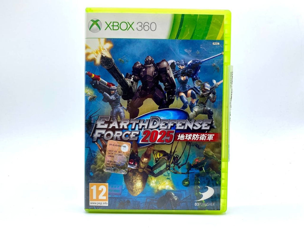 Gioco earth defense force 2025 xbox 360 Completo di manuale Funzionante Ita/esp