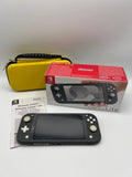 Nintendo Switch Lite Grigia Funzionante Completa Scatola Custodia Grey Console
