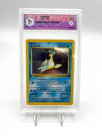 carta POKÉMON set FOSSIL FO LAPRAS HOLO 10/62 ITA 1a edizione Vinatge GRAAD 7.5