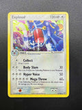 Carta Pokemon Exploud 3/106 EM set Ex Emerald Holo Inglese Near mint