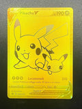 Pokemon Pikachu V SWSH145 Gran festa 25th holo Gold Promo Black Star Near mint