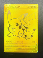 Pokemon Pikachu V SWSH145 Gran festa 25th holo Gold Promo Black Star Near mint