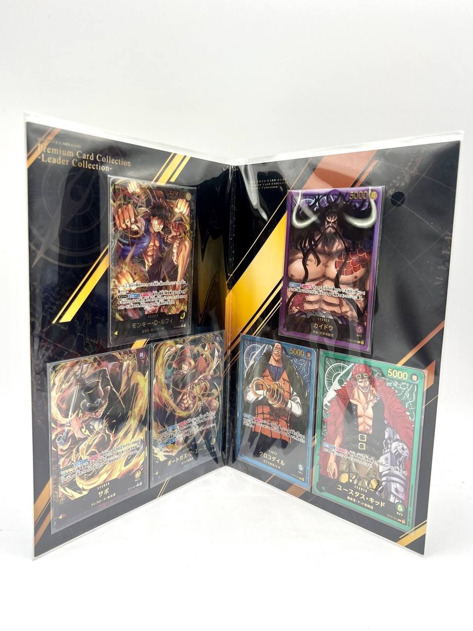 one piece premium card leader collection siled japanese