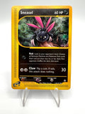 Carta Pokemon set Aquapolis Sneasel 110/147 Vintage Inglese No holo Played