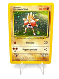 Carta Pokémon Hitmonchan Holo Base Set BS 7/102 Wizards Italiano Good Vintage