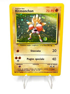 Carta Pokémon Hitmonchan Holo Base Set BS 7/102 Wizards Italiano Good Vintage