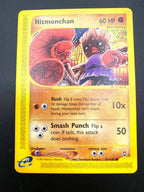 carta Pokémon Hitmonchan 81/147 set Aquapolis Excellent Inglese no holo Vintage