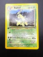 Carta Pokemon set Neo Genesis 1a edizione Bayleef 29/111 Vintage Excellent ENG