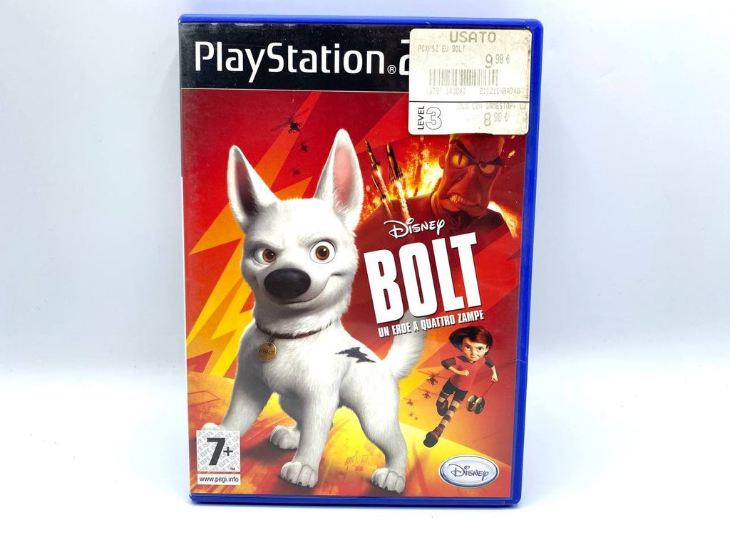 Videogioco Disney Bolt Sony PlayStation PS2 2008 Completo funzionante Italiano