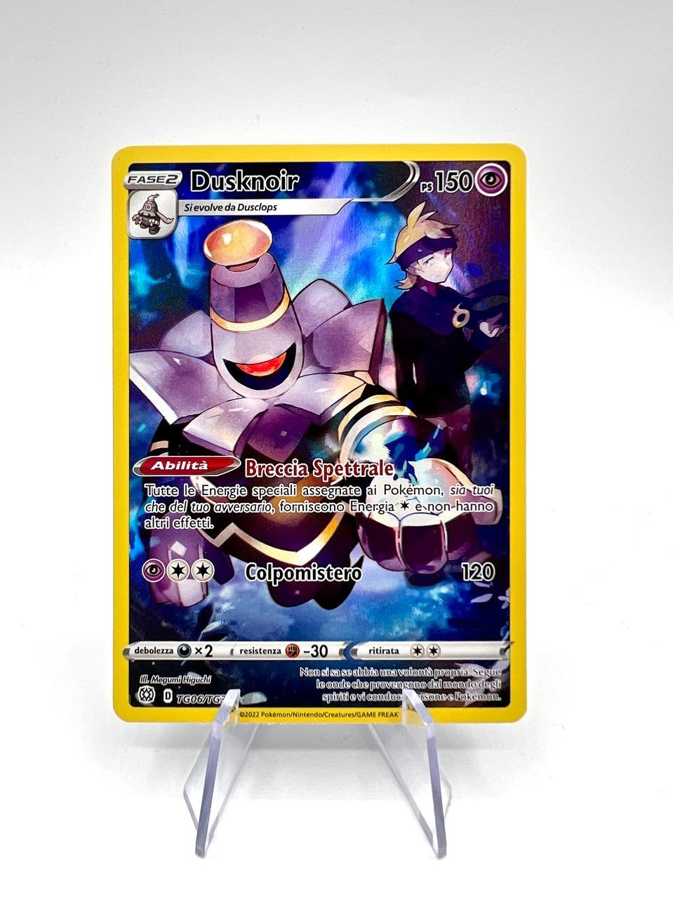 Pokèmon Dusknoir Trainer Gallery BRS TG06-TG30 Astri Lucenti  Italiano near mint
