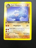 Carta Pokemon Dark Machamp 27/82 Team Rocket 1a Edizione Italiano Near mint