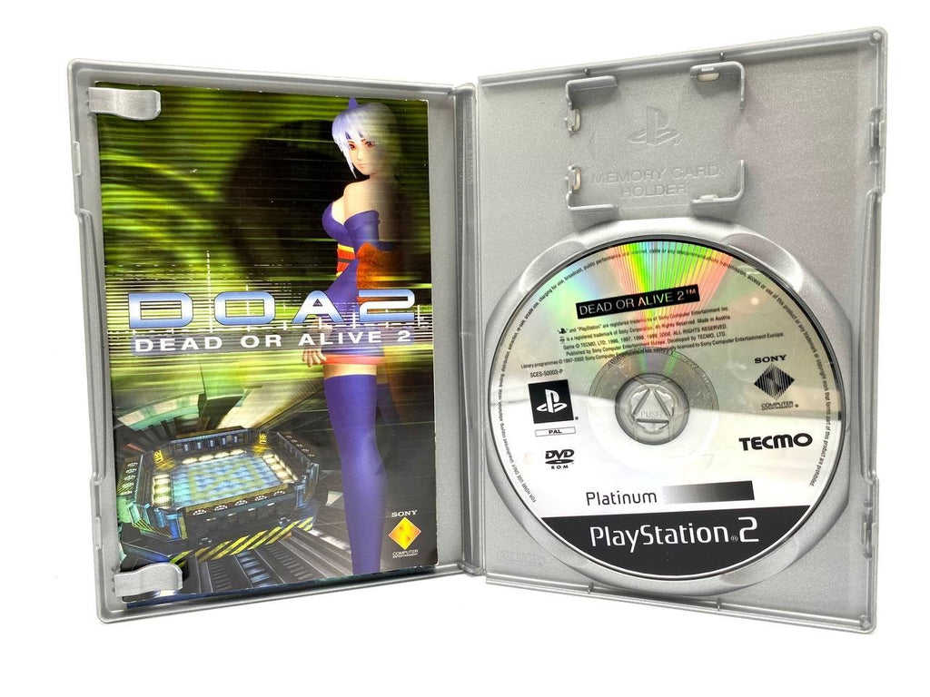 PS2 Sony Playstation Dead or Alive 2 Completo Funzionante Italiano Platinum