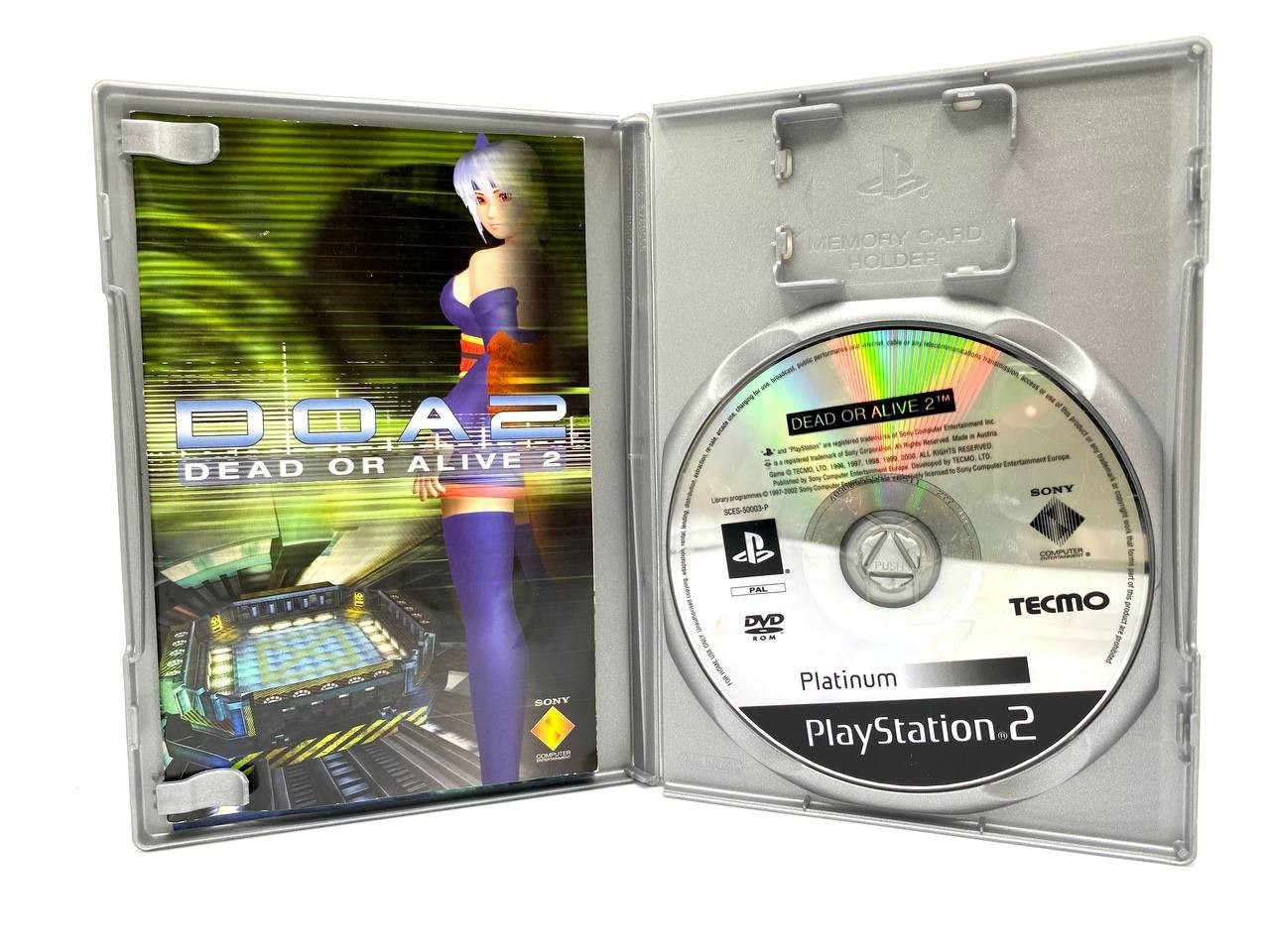 PS2 Sony Playstation Dead or Alive 2 Completo Funzionante Italiano Platinum