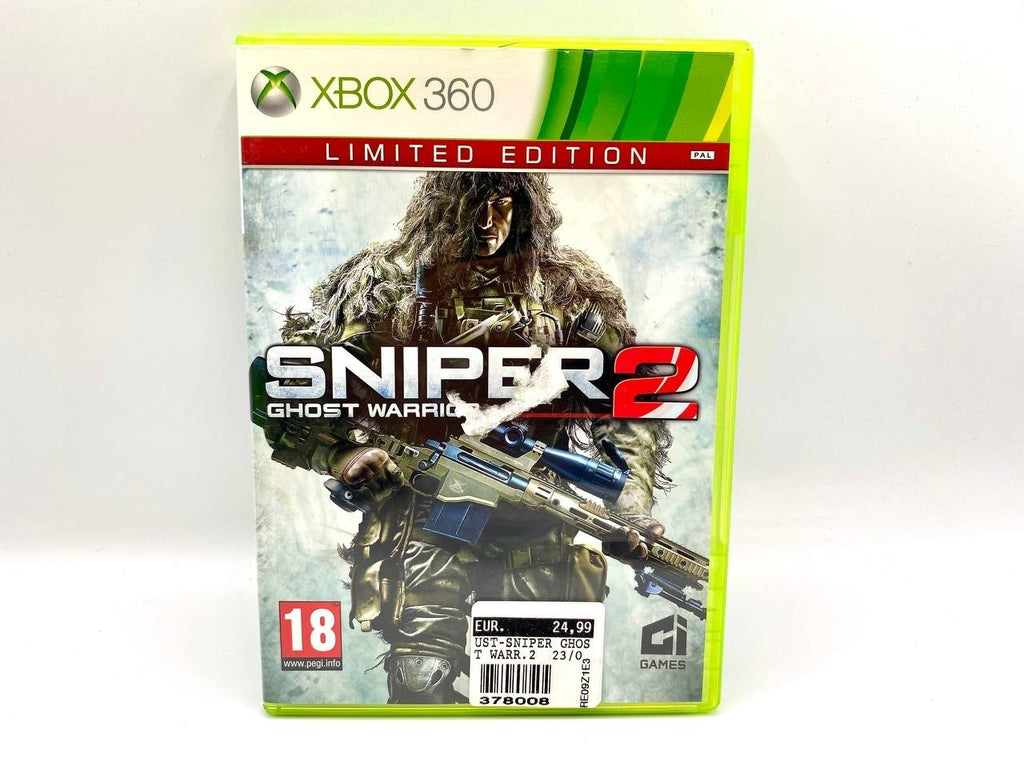 Sniper Ghost Warrior 2 Limited Edition Xbox 360 Completo Funzionante Italiano