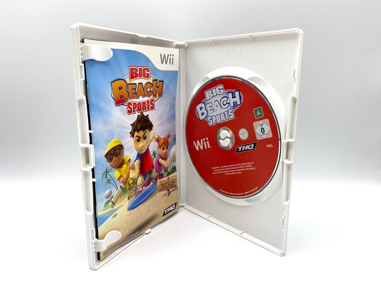 Videogioco Big Beach Sports Nintendo Wii THQ Completo Funzionante Italiano