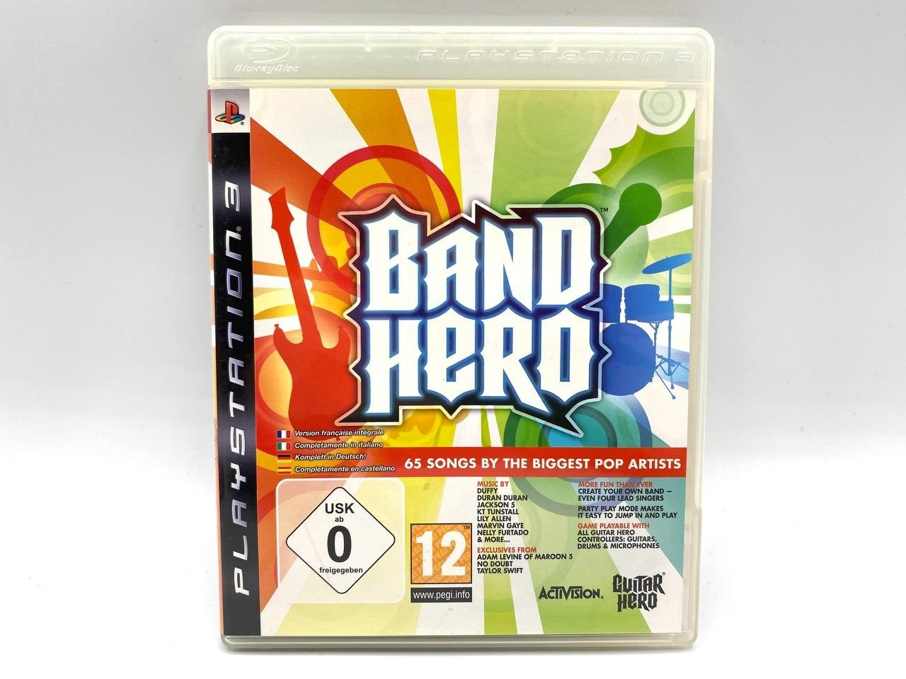 Band Hero PS3 PlayStation 3 SONY ITALIANO ITA COMPLETO TESTATO E FUNZIONANTE
