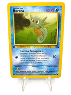 Carta pokemon Horsea 49/62 Fossil FO 1 Edizione Vintage No holo Excellent