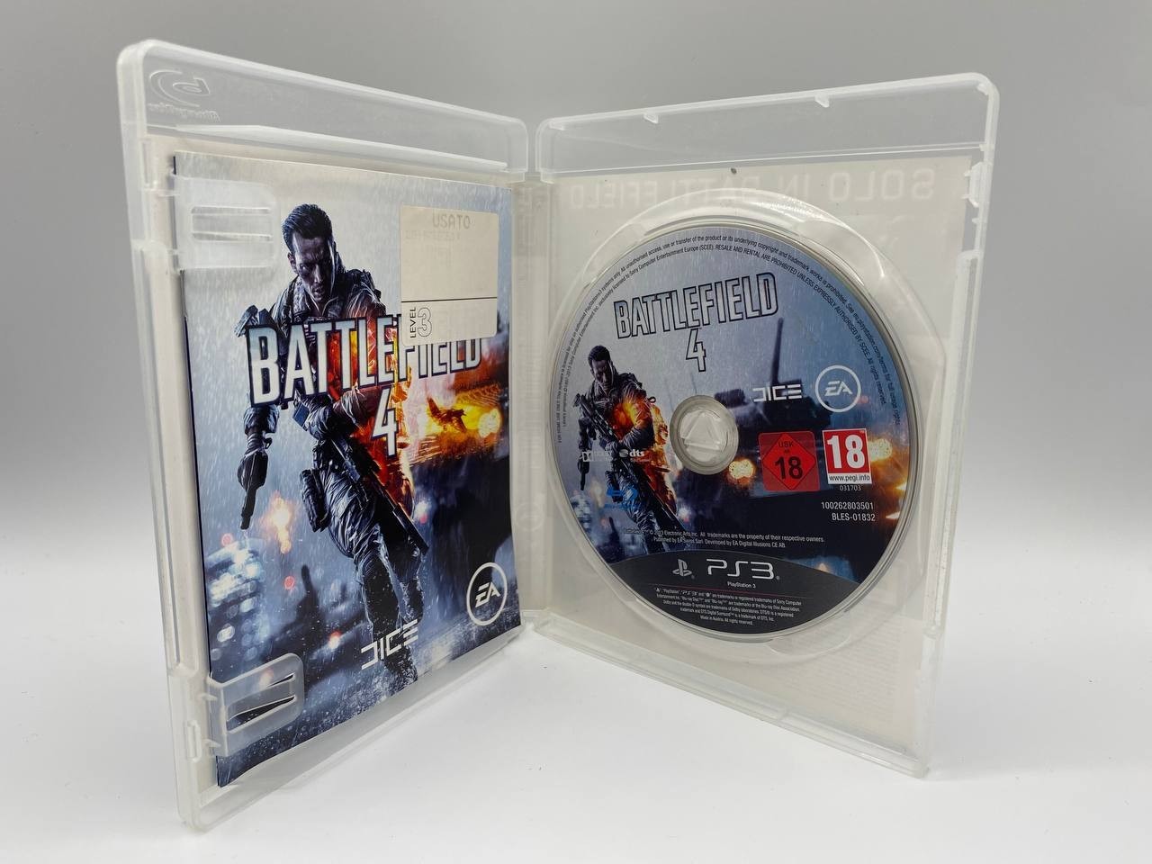 BATTLEFIELD 4 PS3 SONY PLAYSTATION 3 EA Completo funzionante Italiano